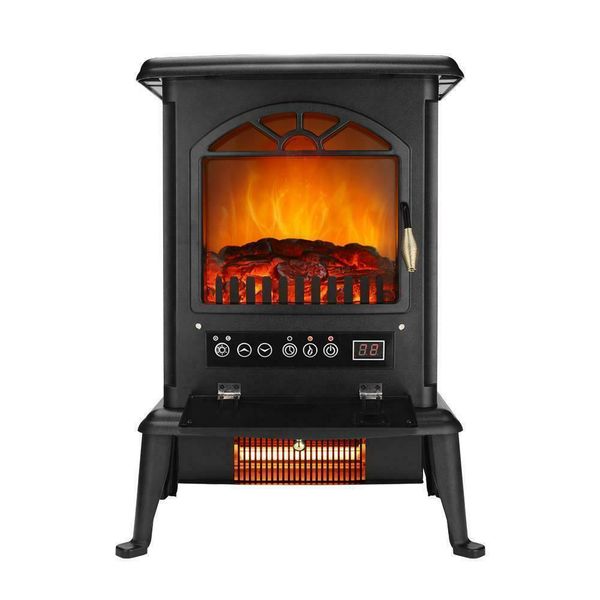 

electric heater portable indoor tanding fireplace stove 1000w/1500w