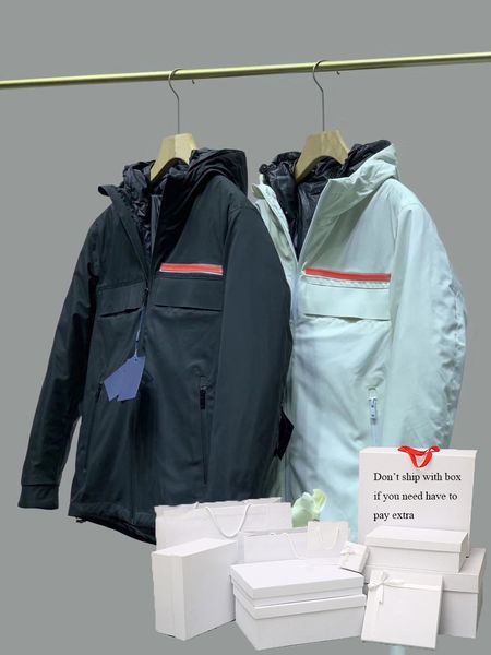 

parkas мужские пуховые куртки классические пара верхняя одежда женские повседневные пальто кармана 2020 зимних куртков письма шаблон мужская, Black