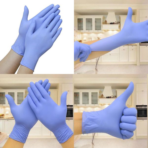 

rubber s/m/l/xl latex disposable nitrile glove gloves for home cleaning laboratory disposable gloves for left and right