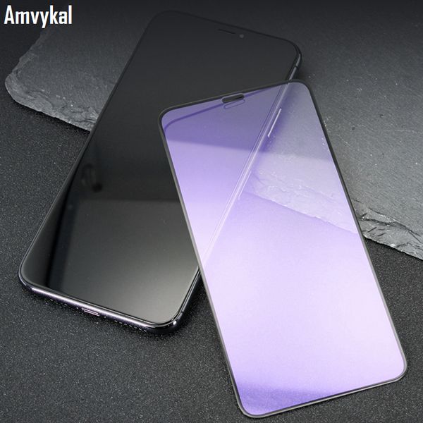 

3d curved full cover soft edge tempered glass screen protector for iphone 12pro max 12mini 12 pro anti-blue ray glass