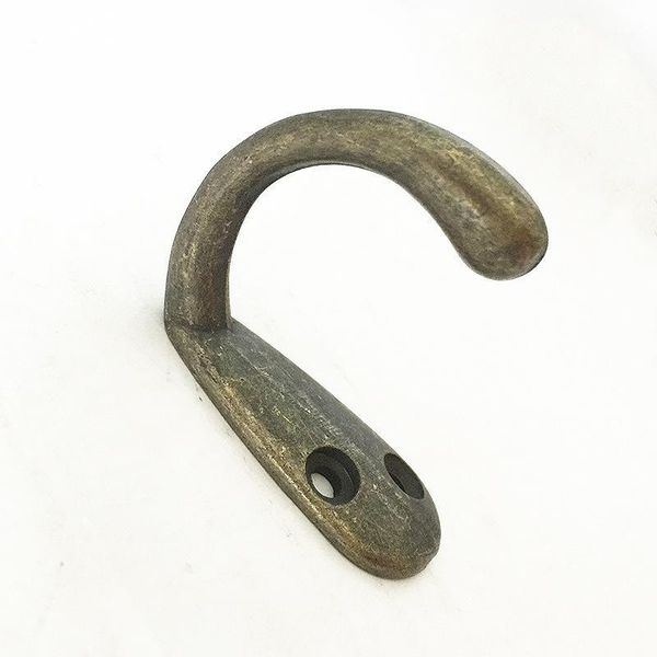 

hooks & rails 10pcs cloth hook hangers vintage bronze wall rustic key coat bag hat hanger robe hanging hooks1