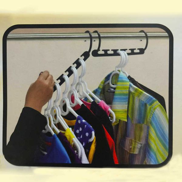 

closet with clothing organizer hangers hook saving clothings racks save space environmentally friendly