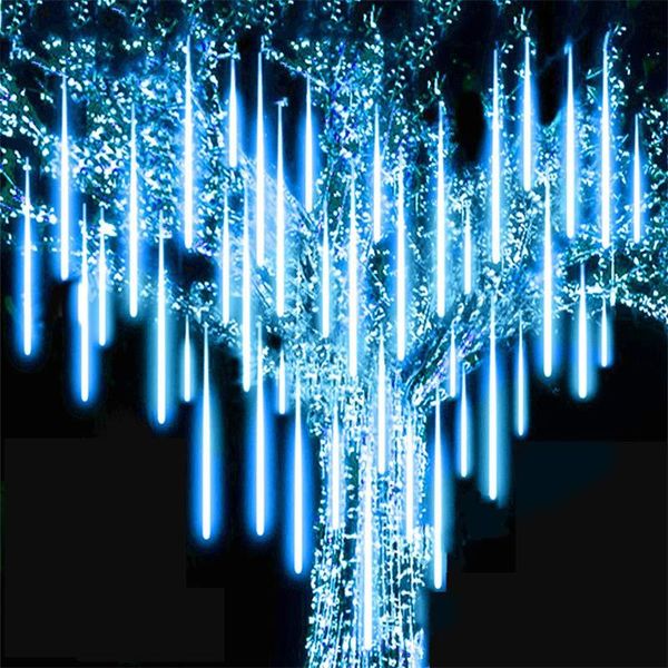 

birthday party decor lamp waters proofs lamps 8 string suits meteor shower light new year outdoor decor multi colour glow 40hx l2