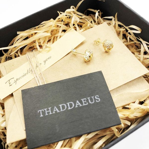 

golden skull pave stud erringsthomas rebel street punk fashion хороший jewerly для женщин men2019 ts подарок в 925 стерлингового серебра jel, Bronze;silver