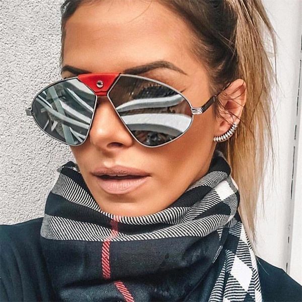 

punk sunglasses for men 2021 designer steampunk women vintage classic sun glasses frog mirror fashion, White;black