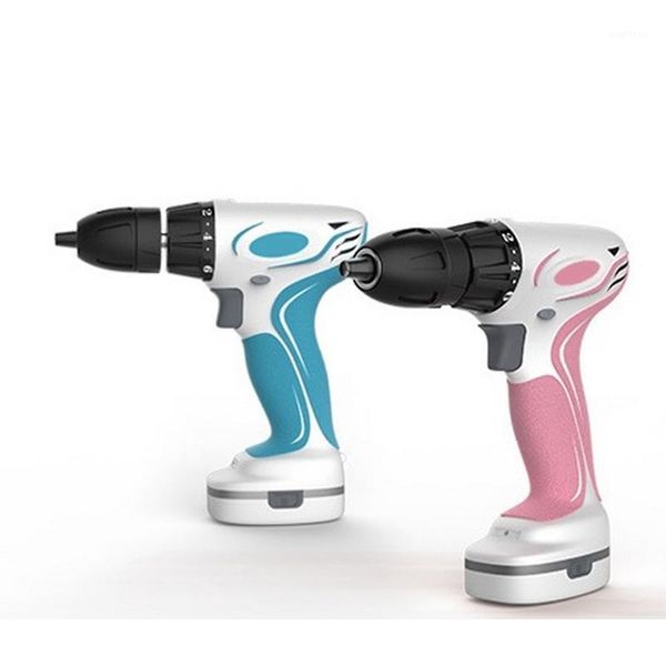 

10.8v cordless electric drill mini electric screwdriver rechargeable lithium battery screw driver power tools1
