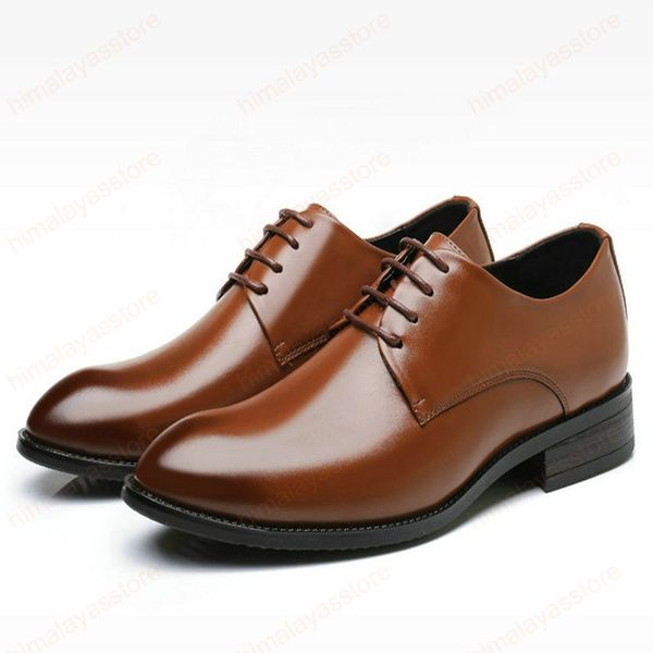 Nuovi uomini scarpe eleganti moda di lusso uomo formale in pelle punta a punta scarpe nere uomo business casual scarpe Oxford