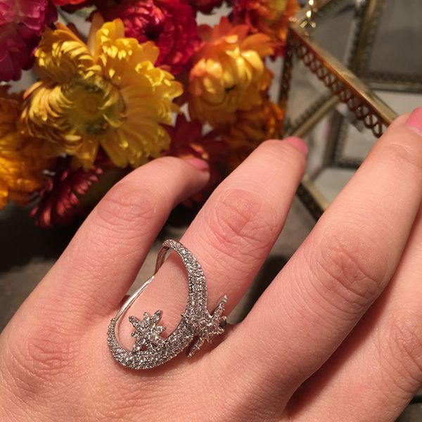 

звездные кольца, открытые руки, преувеличенные указательные пальцы, Silver