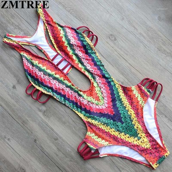 

women's swimwear zmtree 2021 women push up one piece swimsuit sets slim monokini femme vintage bodysuit bathing suit xl1, White;black