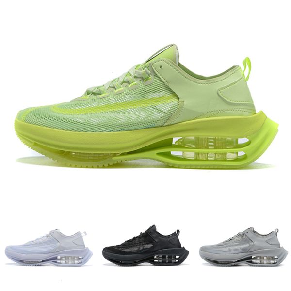 

double stacked running shoes chaussures triple black white barely volt gray women mens trainers fashion sports sneakers walking jogging