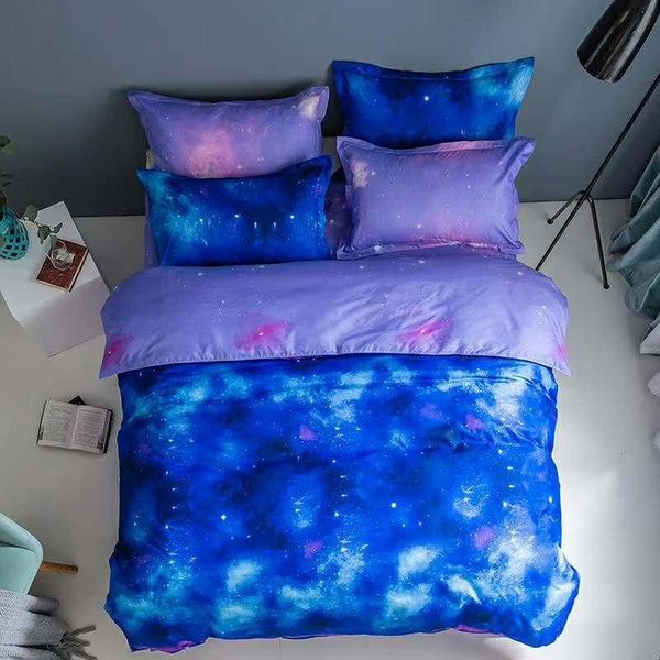 

bedding sets bonenjoy double set  size blue night sky bed cover for single king 2 people adult