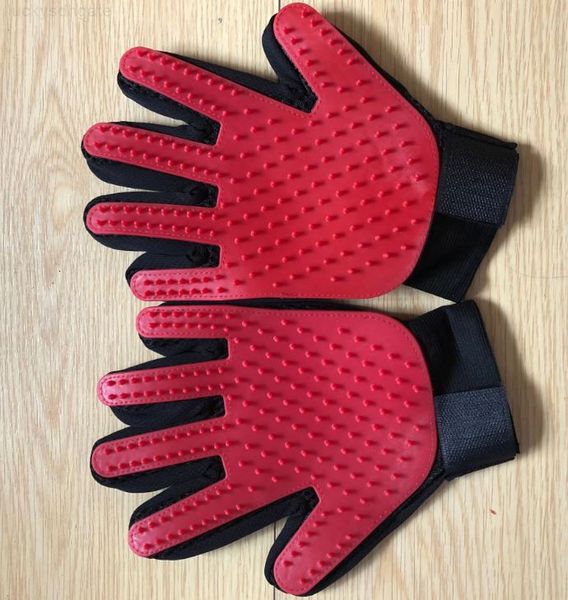 

comb dhl ups fedex shipping cleaning silicone glove mitt pet dog cat massage hair removal grooming