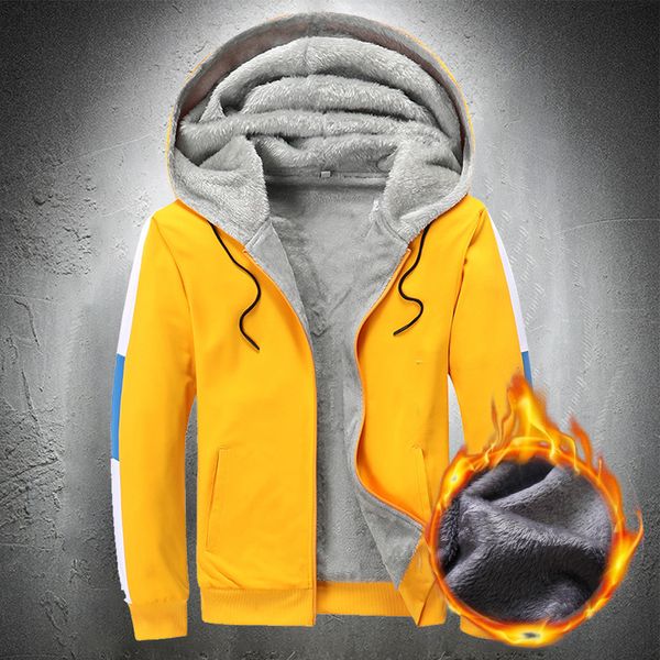 

autumn winter hoodies casual size stripe lined hoodie jacket sport sweatpants men's clothes 2020, Black