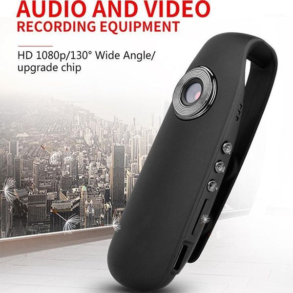 

1080p hd video camera portable digital video recorder night vision back clip miniature dvr camcorder mini camera1