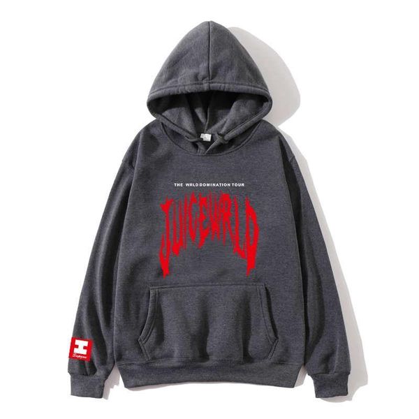 

rapper juice wrld emo trap song "lucid dreams" hip hop print hoodie women's men's top, Black