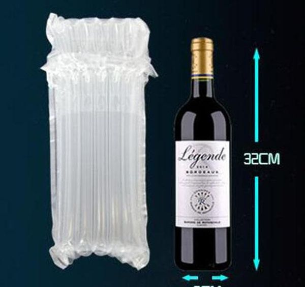 

pe bag air dunnage сумка наполненное воздухом защитная бутылка вина обертывает надувные воздушные подушки колонны обертываются сумки bbylly