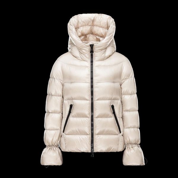 

90% white duck down coat winter jacket women hooded female down coat loose oversized womens short puffer parka ing, Black
