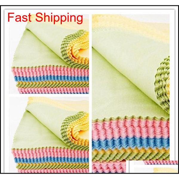 

70pcs microfiber cleaner cleaning cloth solid color super-absorbent for phone screen camera lens eye qylyut dh_seller2010