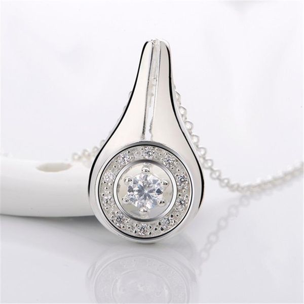

the gift new listing silver color crystal necklace fashion luxury jewelry factory direct wedding stone n502 h sqcbnm