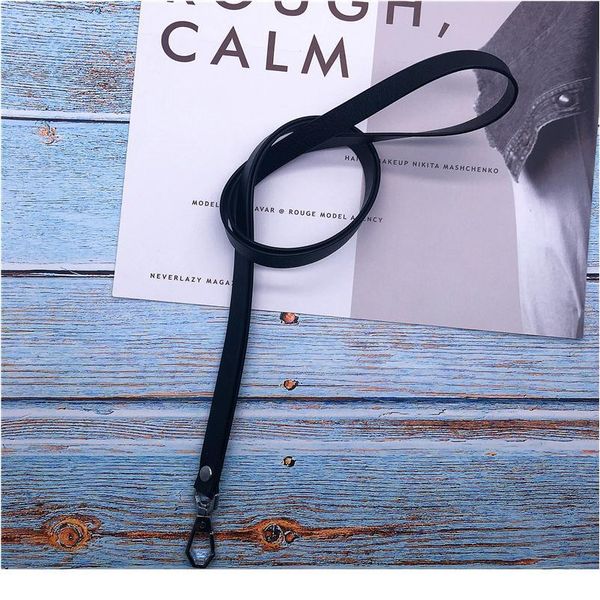 

simple lanyards neck phone strap for id pass card badge gym key / mobile phone usb holder diy hang rope lariat qylczx