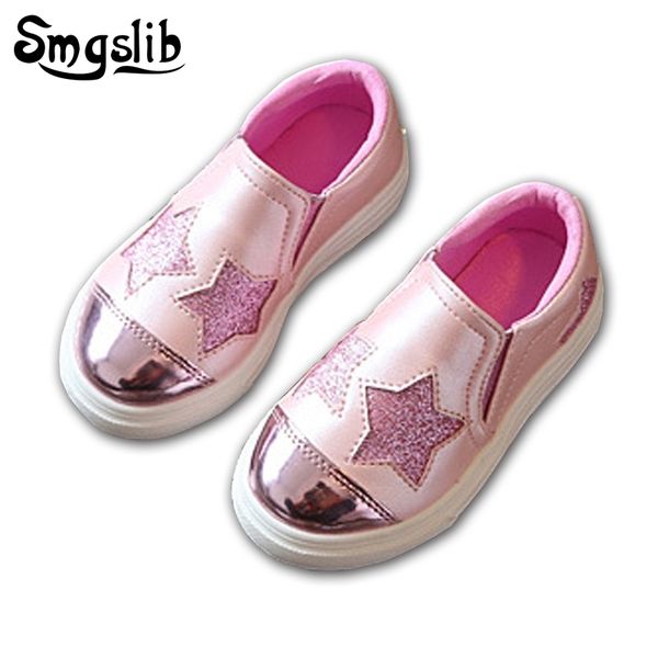 

smgslib children shoes girls casual flat silver pink kids casual shoes toddler girls shoes summer fashion trainers boys sneakers y200103, Black;red