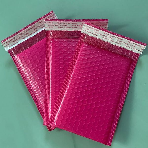 

10 шт. bubble mailers magned convelops hot pink colen poly mailer доставка подарок самопельца конверт сумки почта упаковка bag13 wmtard