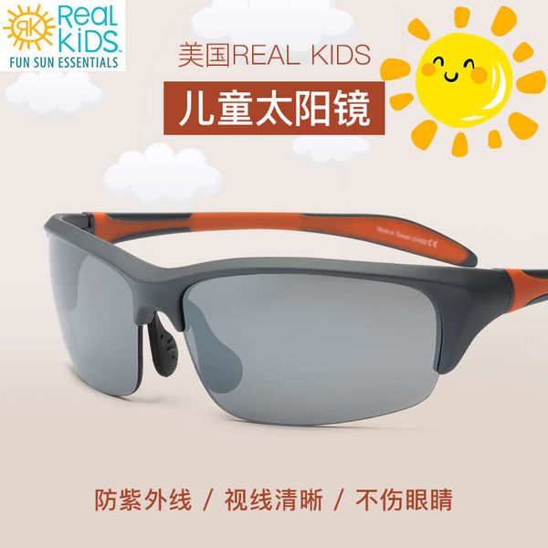 

3deq1boys' big children's sports sunglasses anti ultraviolet3gd, Black