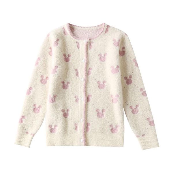 

woven outfits for knitted baby autumn winter cardigan girls warm sweater dress female child clothes clothing baby point kids, Blue