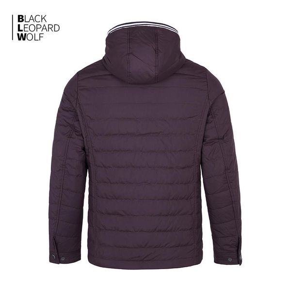 

blackleopardwolf new arrival spring down jacket thick cotton balck color duck down jacket spring coat zc-c5612 201214, Black
