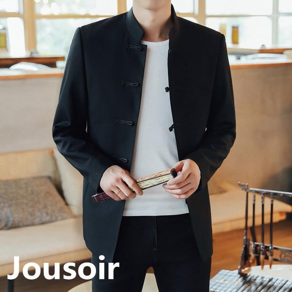 

shirt 100% cotton old coarse tang suit male long-sleeve tai chi clothing cd51, Gray