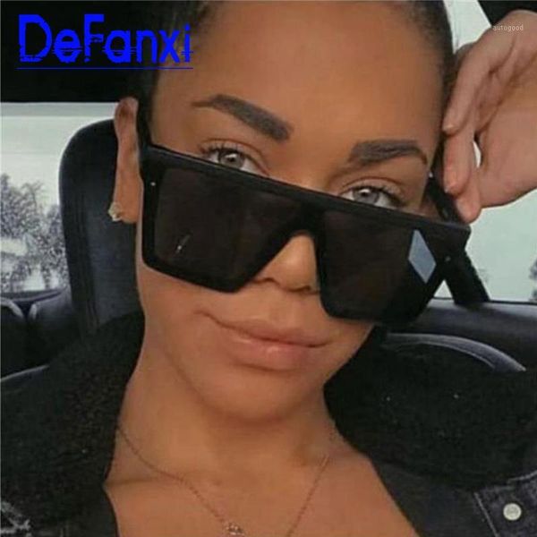 

sunglasses big black square ladies fashion oversized shades for women men brand designer summer retro glasses plastic eyewear uv1, White;black