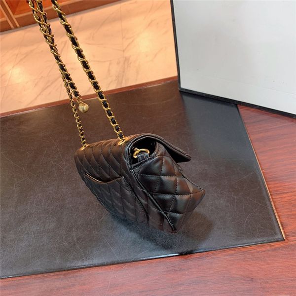 

handbag quality designers brand ladies well-known leather shoulder messenger designer double bags chain luxurys lady high wallet bag ba odch, Red;black