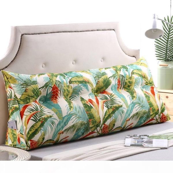 

johnear back rest pillows supportive removable large lumbar support cushion wedge headboard backrest bolster reading pillow