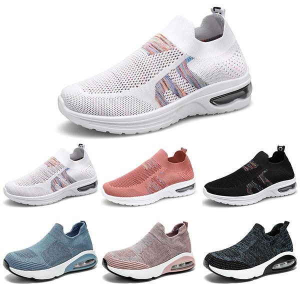 

2021 women running shoes color blue blue white pink black fashion cushion sport sneakers breathable women trainers size 36-40