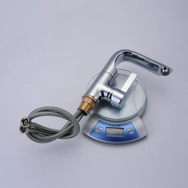 

langyo bathroom faucet basin mixer chrome brass basin faucet and cold water sink tap code 7053 wmtjqx