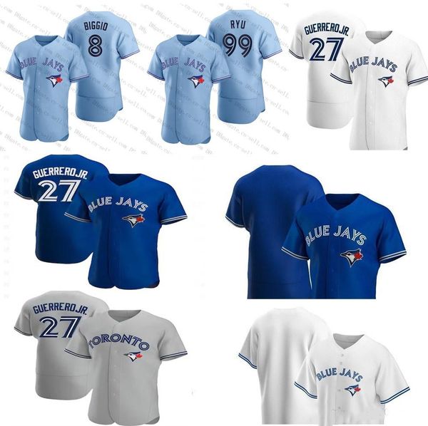 

11 bo bichette toronto jerseys 27 vladimir guerrero jr. 8 cavan biggio hyun-jin ryu yamaguchi randal grichuk drury hernandez jansen, Blue;black