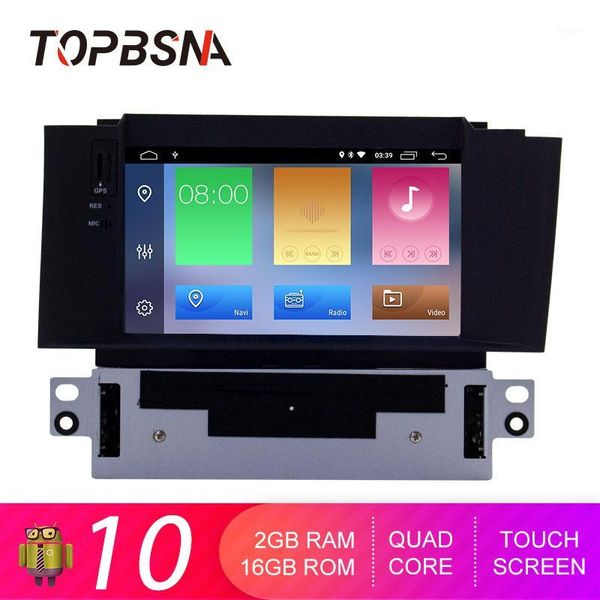 

car audio sna android 10 dvd player for c4 c4l ds4 2011-2021 gps navigation wifi multimedia 1 din radio stereo rds bt1