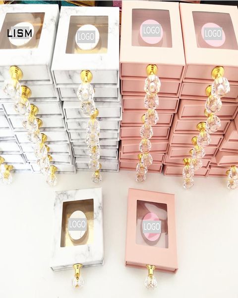 

1 шт. оптовая мраморная красная коробка розовая упаковка коробка поддельных 3d норковые ресницы ящики из искусственных кабин strip алмазного