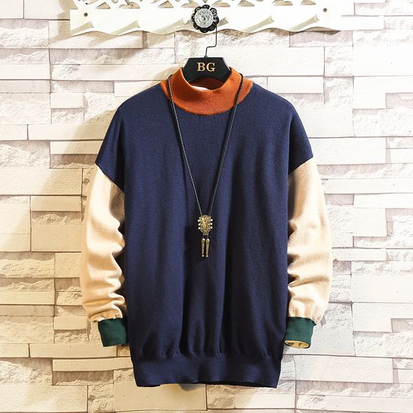 

2021 new christmas knitted or crocheted manly sleeves winter clothes style designer oversize pullovers zq3z, White;black