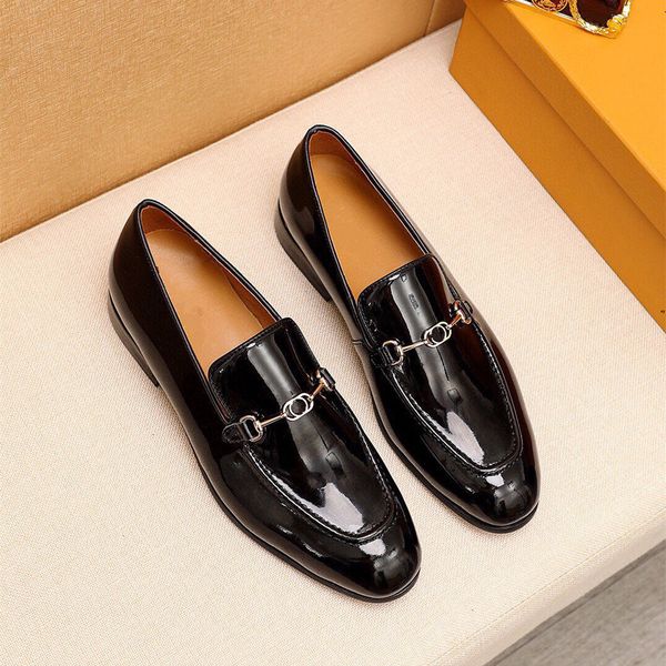 

new fashion casual mens luxury designer dress shoes leather cow genuine lace-up italian stylist flat formal oxfords white wedding shoe, Black
