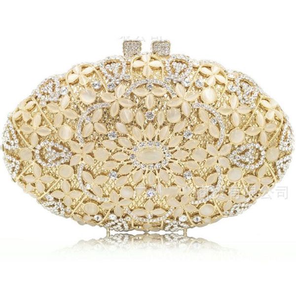 

evening bags women wedding party bridal gold crystal diamond clutch purse bag and handbags clutches for lady gift