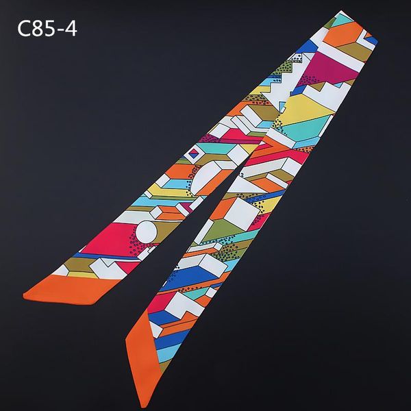 

женщины длинные тощий шарф моды печатает женские шелковые волосы шарфы малые ленты ручка сумка шарфы галстук для дам шеись шерсть sqcyyy, Blue;gray