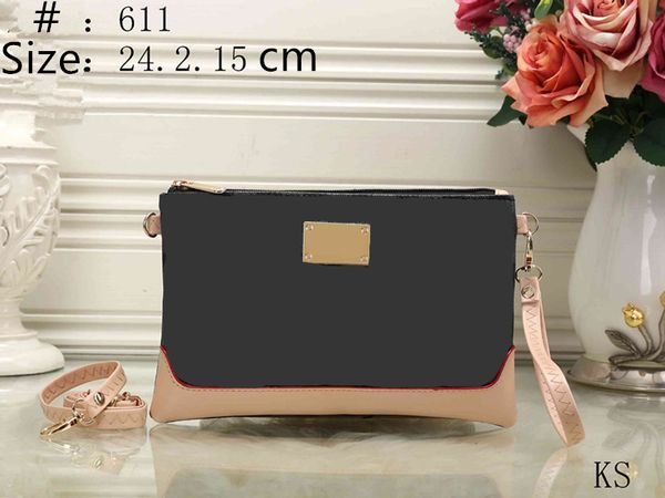

newset luxury women messenger bags classic satchel genuine designer lady chain shoulder bag with lock handbags clutch bags purse 611