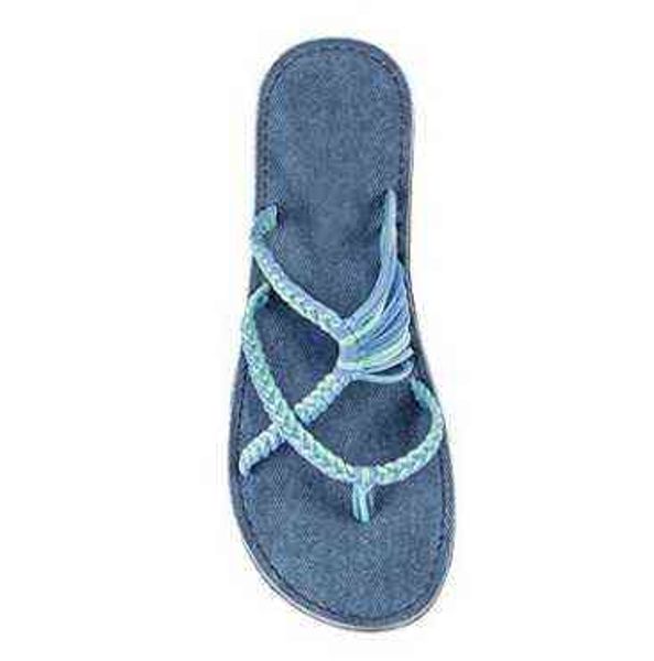 

2022 summer thick bottom woven rope clip foot large size beach shoes sandals, Black