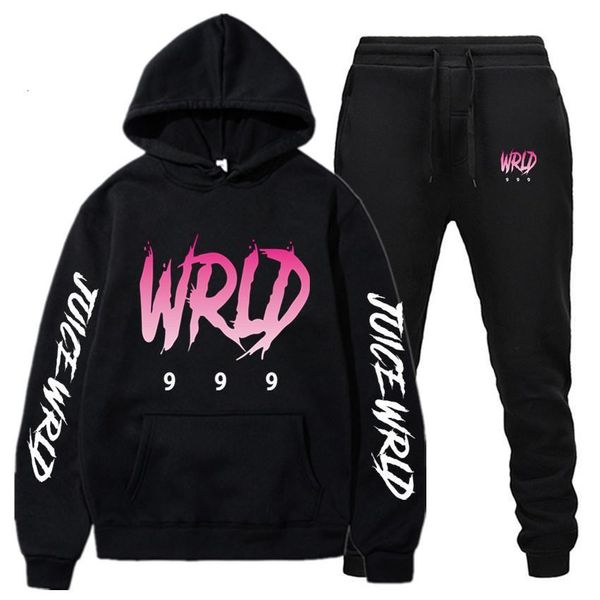 

2021 black and white red j uicewrld hoodie sweatshirt juice wrld juice wrld juicewrld trap rap rainbow glitch juice world, Gray