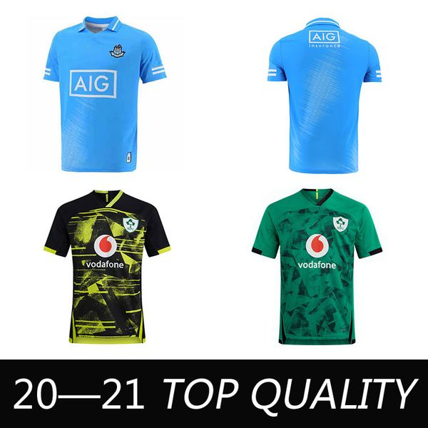

2021 new ireland home away rugby jerseys world cup national team ireland rugby shirts 19 20 retro league jersey s-5xl, Black;yellow