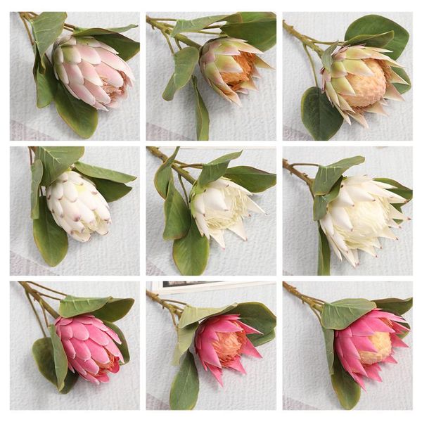 

decorative flowers & wreaths silk single emperor durable flower artificial european style wedding decoration for home garden el decor