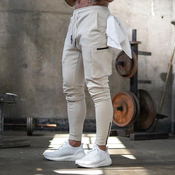 

running pants 2021 autumn and winter men's sports camouflage fitness overalls training trousers sweatpants for men, Black;blue