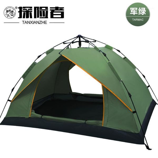 

outdoor 2 person travel camping tent 210*150*135cm single layer waterproof large space tent fishing beach1