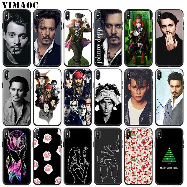 

yimaoc vip soft silicon sheath, vip 11 pro xs max xr x 6 6s 7 8 plus 5 5s se 10 soft silicon sheath, tpu sheath with black flowers